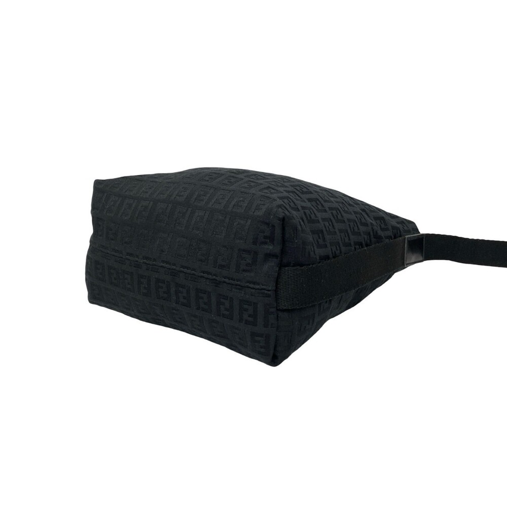 FENDI Black Leather Shoulder Bag - Picture 8 of 10